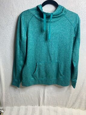 Avia Teal Marled Pullover Hoodie